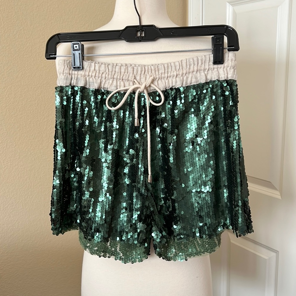 Cute Boxer Sequined Shorts
